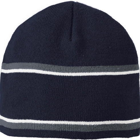 Holloway Engager Beanie (223832), Color 'Navy/Graphite/White'